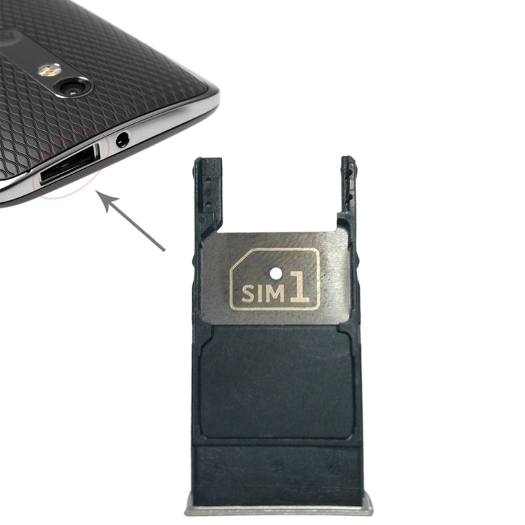 Vassoio scheda SIM + vassoio scheda micro SD per Motorola Moto X Style / XT1575, For Moto X Style Vassoio scheda SIM + vassoio scheda micro SD per Motorola Moto X Style / XT1575, For Moto X Style
